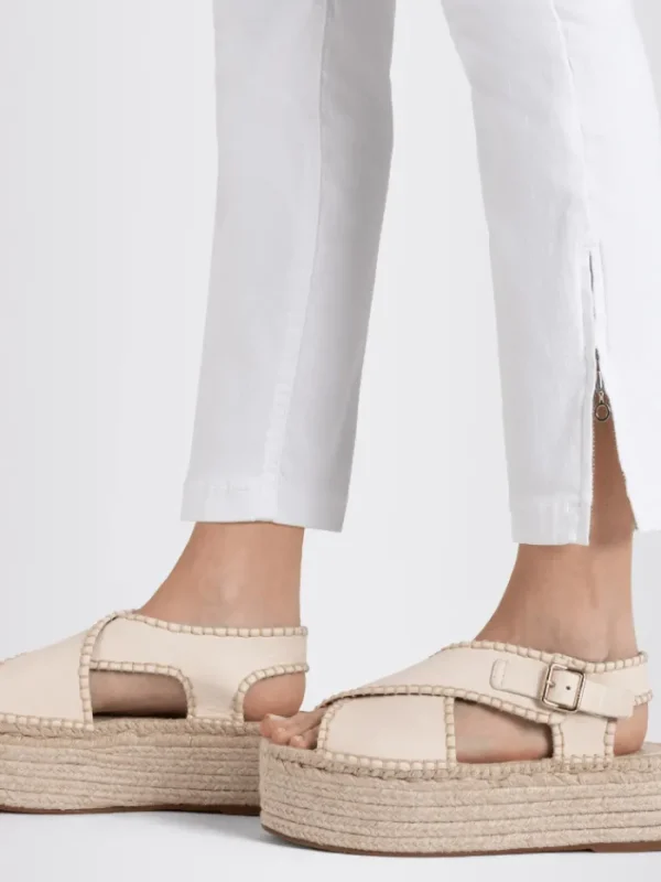 Mac Jeans Denim^WHITE M Dream Chic Cropped Jeans 5471 0355L D010