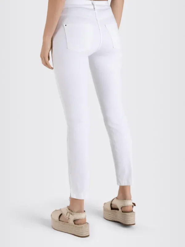 Mac Jeans Denim^WHITE M Dream Chic Cropped Jeans 5471 0355L D010