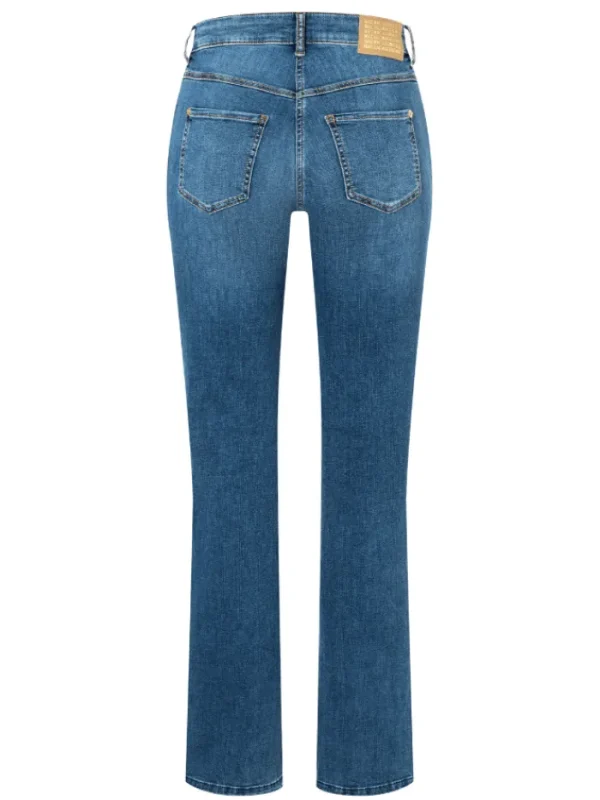 Mac Jeans Denim | Gifts Under £250^Women's DREAM BOOT Fringe Authentic Blue Jeans 5221 0387L D5