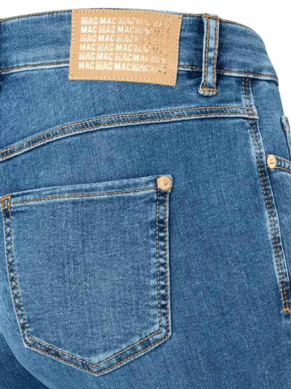 Mac Jeans Denim | Gifts Under £250^Women's DREAM BOOT Fringe Authentic Blue Jeans 5221 0387L D5