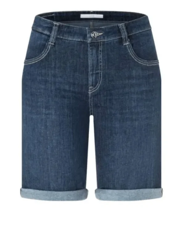 Mac Jeans Denim | Shorts^Mac Shorty Blue New Basic Wash Denim Shorts 2387 0393 D845