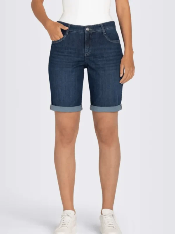 Mac Jeans Denim | Shorts^Mac Shorty Blue New Basic Wash Denim Shorts 2387 0393 D845