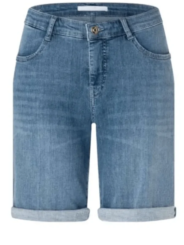 Mac Jeans Denim | Shorts^Mac Shorty Summer Blue Wash Denim Shorts 2387 0393 D531