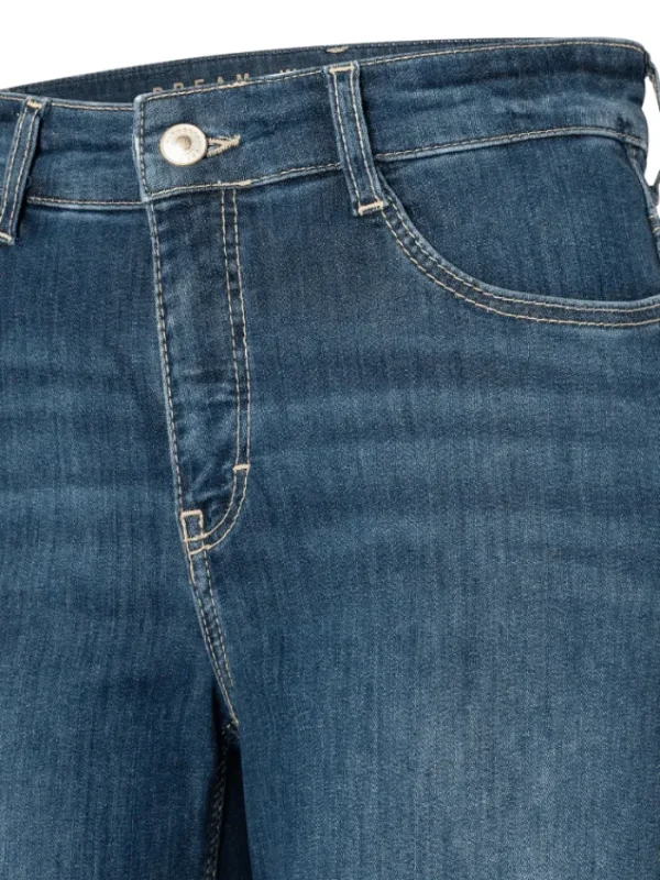 Mac Jeans Denim | Gifts Under £250^Mac Women's Dream Wide Wonder Light Jeans In Authentic Dark Wash 5441
