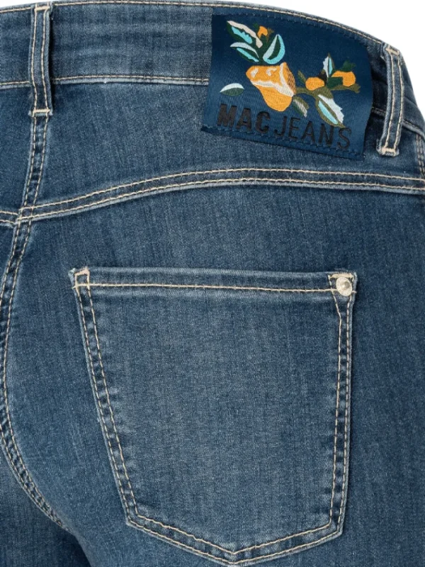 Mac Jeans Denim | Gifts Under £250^Mac Women's Dream Wide Wonder Light Jeans In Authentic Dark Wash 5441