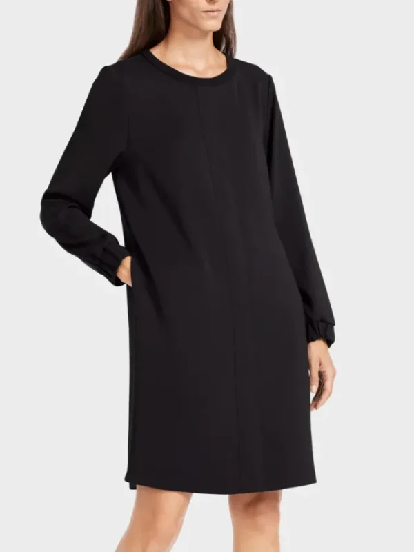 Marc Cain Additions Dresses | Gifts Under £50^Black Sporty Dress UA 21.08 W56 COL 900