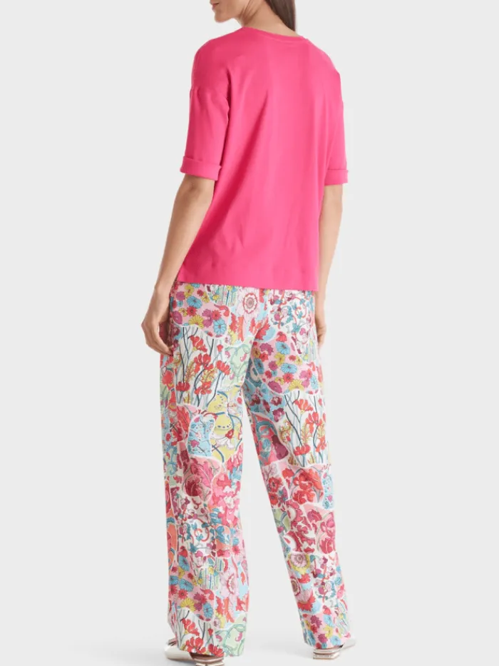 marc_cain_additions_blous_3.webp Marc Cain Additions Tops | Gifts Under £100^Blouse In Pink WA 55.01 J29 COL 245
