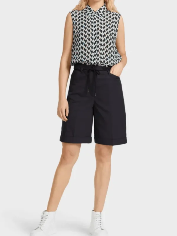 Marc Cain Additions Shorts | Gifts Under £50^Navy Shorts UA 83.01 W80 COL 395