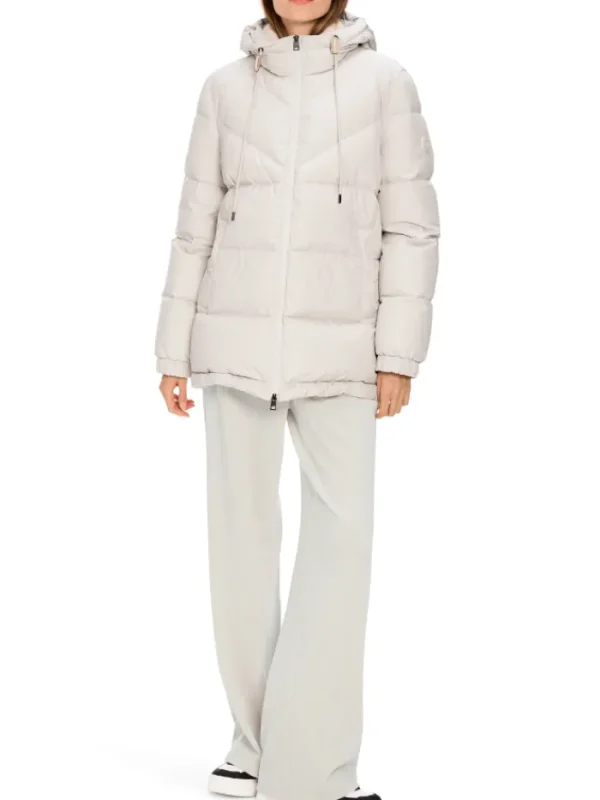 Marc Cain Additions Coats And Jackets | Luxury Gifts^Padded Quilted Coat In Light Beige XA 12.02 W79 CO