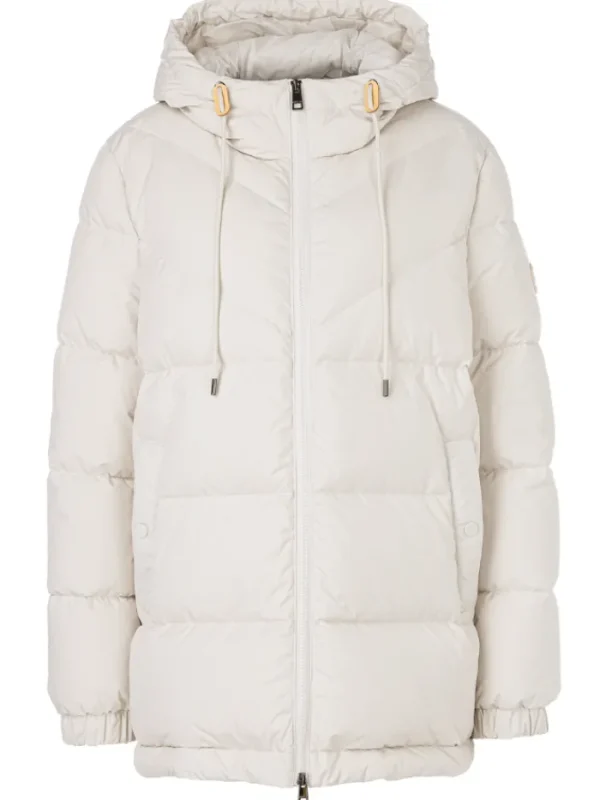 Marc Cain Additions Coats And Jackets | Luxury Gifts^Padded Quilted Coat In Light Beige XA 12.02 W79 CO