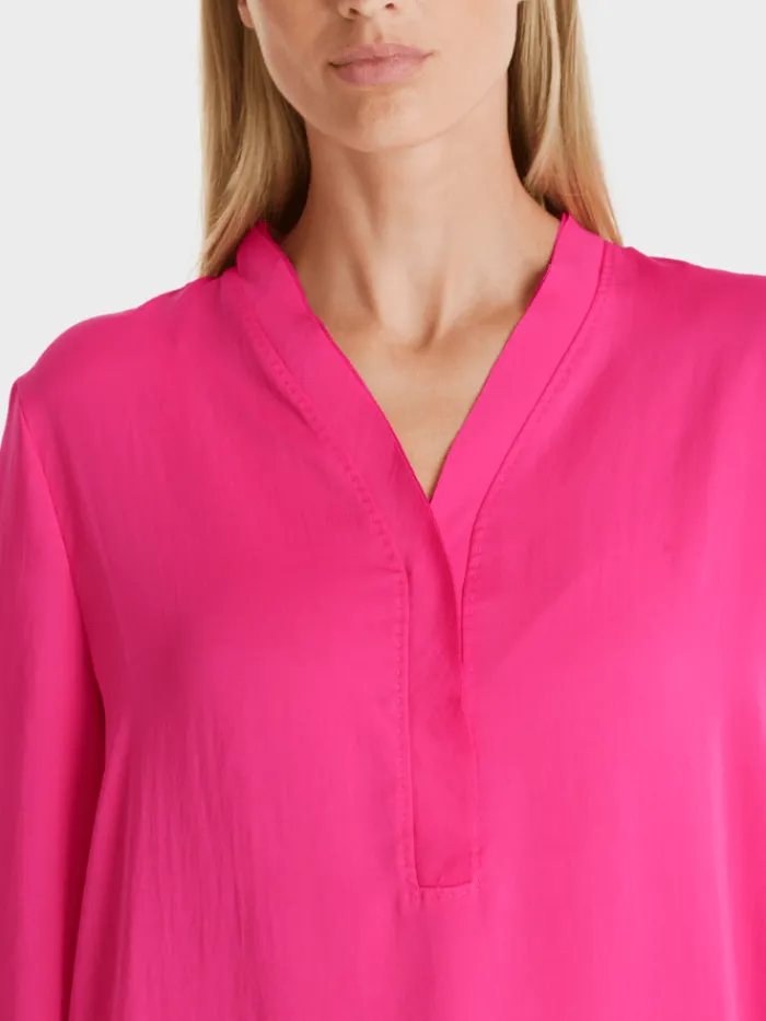 marc_cain_additions_pink__5.webp Marc Cain Additions Tops | Gifts Under £100^Pink V Neck Blouse WA 51.03 W39 COL 245
