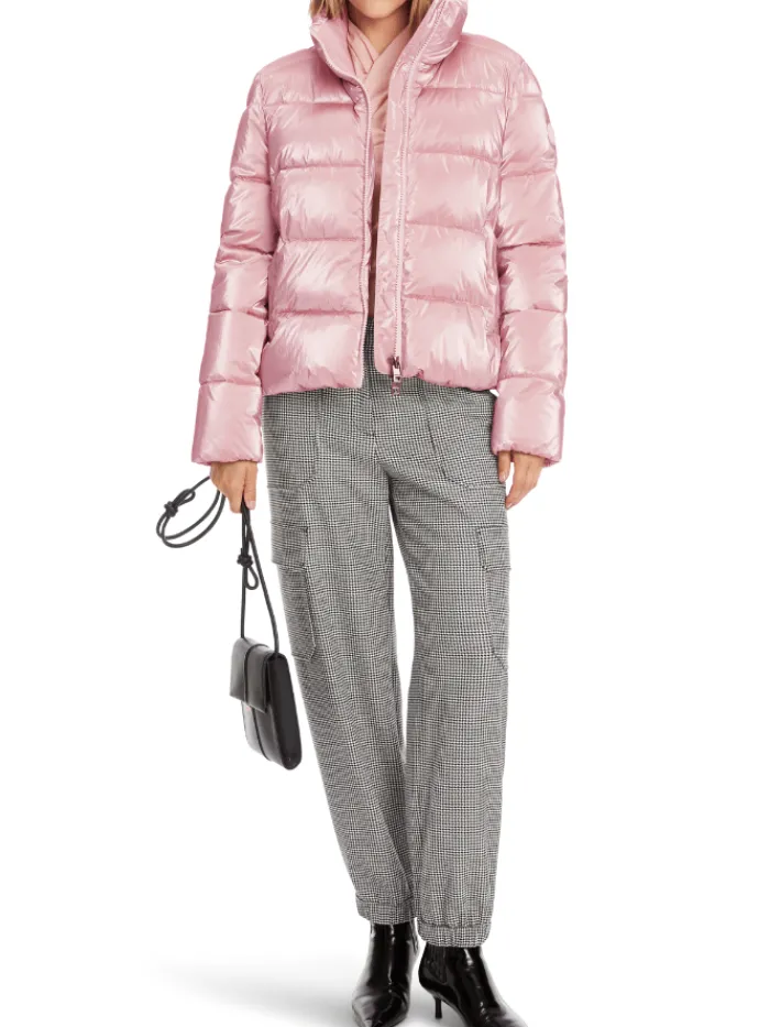 marc_cain_additions_quilt_2-1.webp Marc Cain Additions Coats And Jackets | Luxury Gifts^Quilted Short Coat In Warm Rose XA 12.08 W82 Col 2