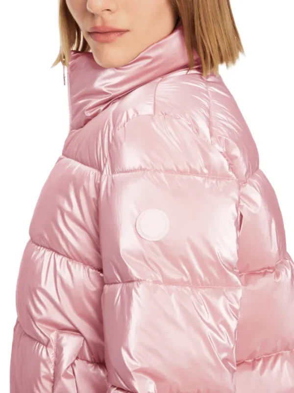 Marc Cain Additions Coats And Jackets | Luxury Gifts^Quilted Short Coat In Warm Rose XA 12.08 W82 Col 2
