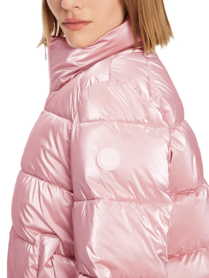 marc_cain_additions_quilt_5.webp Marc Cain Additions Coats And Jackets | Luxury Gifts^Quilted Short Coat In Warm Rose XA 12.08 W82 Col 2