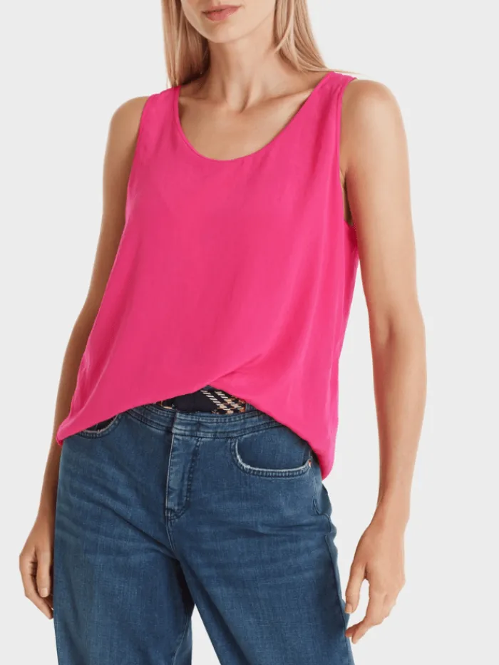 marc_cain_additions_sleev_1-1.webp Marc Cain Additions Tops | Gifts Under £100^Sleeveless Top In Pink WA 61.01 W76 COL 245