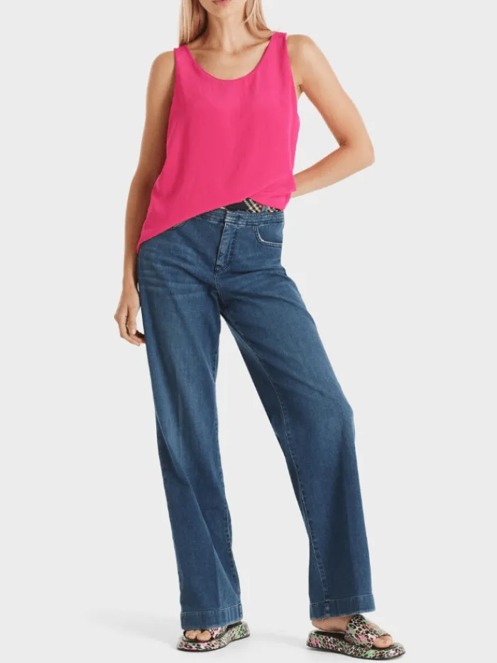 marc_cain_additions_sleev_3-1.webp Marc Cain Additions Tops | Gifts Under £100^Sleeveless Top In Pink WA 61.01 W76 COL 245