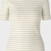 Marc Cain Additions Tops | T-Shirts^Striped T Shirt In Light Beige WA 48.09 J90 COL 18