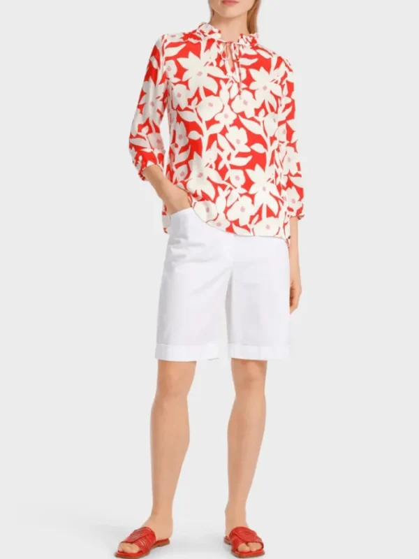 Marc Cain Additions Tops | Gifts Under £100^Viscose Blouse With Print WA 51.09 W18 COL 223