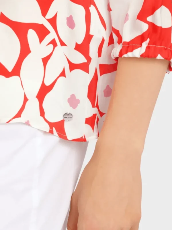 Marc Cain Additions Tops | Gifts Under £100^Viscose Blouse With Print WA 51.09 W18 COL 223