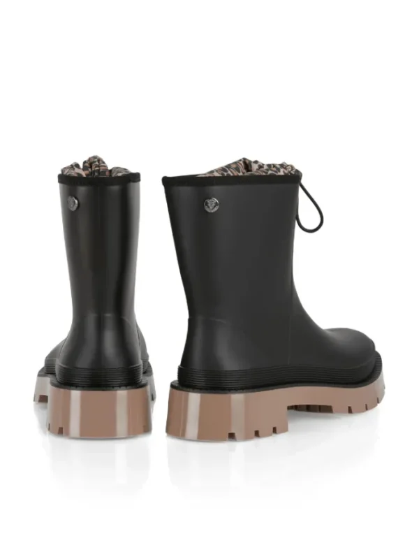 Marc Cain Footwear | Footwear^Black Ankle Boots Rain Booties VB SB.01 Z01 COL 900