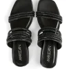 Marc Cain Footwear | Footwear^Black Sparkly Sandals UB SG.08 Z07 COL 900