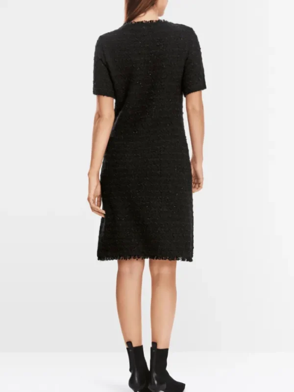 Marc Cain Collections Dresses | Luxury Gifts^Black Knitted Dress XC 21.45 M24 COL 900