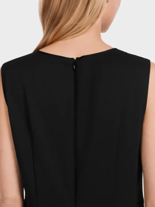 Marc Cain Collections Dresses | Party Wear^Black Tailored Dress With Cut Out VC 21.38 W16 C