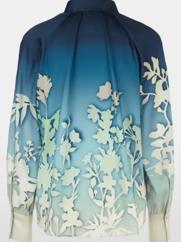 Marc Cain Collections Tops | Gifts Under £250^Blouse With Floral Silhouette Motif XC 51.10 W23