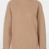 Marc Cain Collections Knitwear | Gifts Under £250^Cashmere Turtleneck Camel Jumper XC 41.51 M69 CO