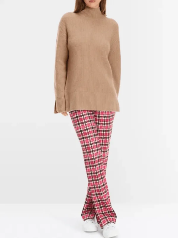 Marc Cain Collections Knitwear | Gifts Under £250^Cashmere Turtleneck Camel Jumper XC 41.51 M69 CO