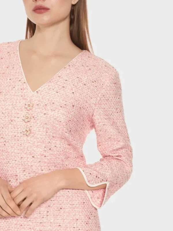 Marc Cain Collections Dresses | Gifts Under £250^Dress In A Structured Check Pattern WC 21.66 W88
