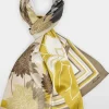 Marc Cain Collections Scarves & Gloves | Gifts Under £250^Elegantly Shiny Silk Scarf YC B4.15 Z16 COL 127