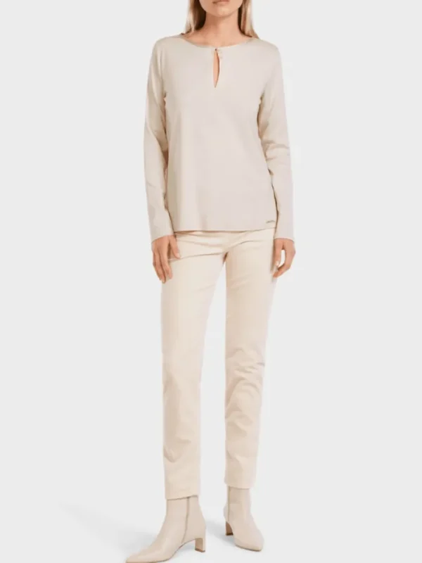 Marc Cain Collections Tops | Gifts Under £100^Elegant Long Sleeve Top In Soft Blossom VC 48.36
