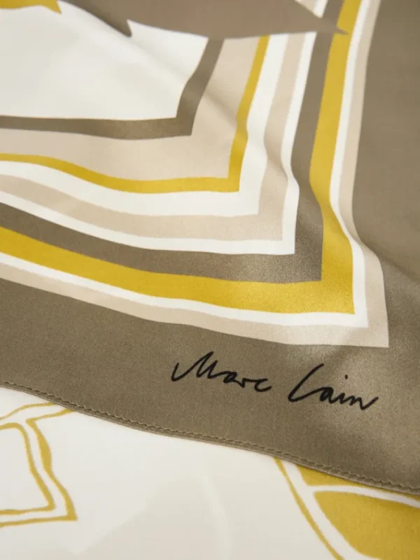 Marc Cain Collections Scarves & Gloves | Gifts Under £250^Elegantly Shiny Silk Scarf YC B4.15 Z16 COL 127
