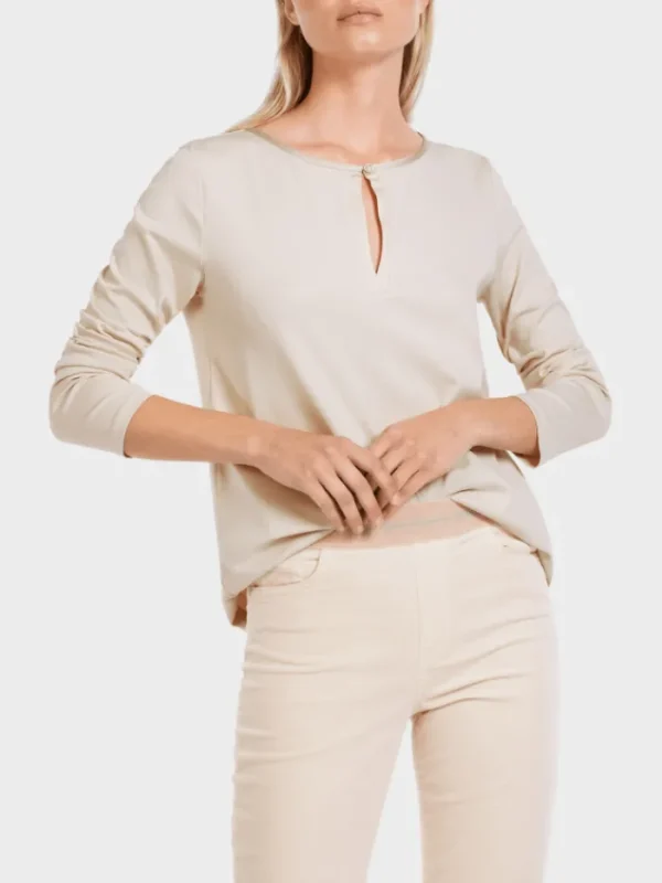 Marc Cain Collections Tops | Gifts Under £100^Elegant Long Sleeve Top In Soft Blossom VC 48.36