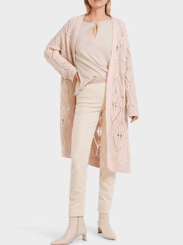 marc_cain_collections_ele_6.webp Marc Cain Collections Tops | Gifts Under £100^Elegant Long Sleeve Top In Soft Blossom VC 48.36