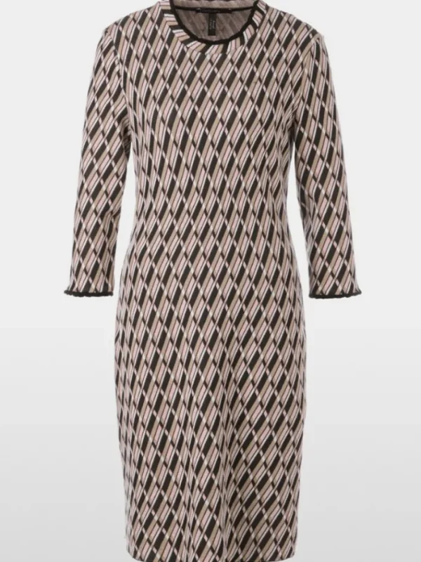 Marc Cain Collections Dresses | Gifts Under £250^Fine Knit Patterned Dress XC 21.44 M15 COL 213
