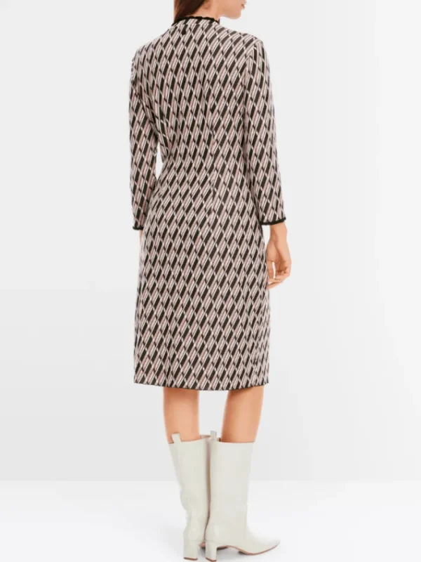 Marc Cain Collections Dresses | Gifts Under £250^Fine Knit Patterned Dress XC 21.44 M15 COL 213