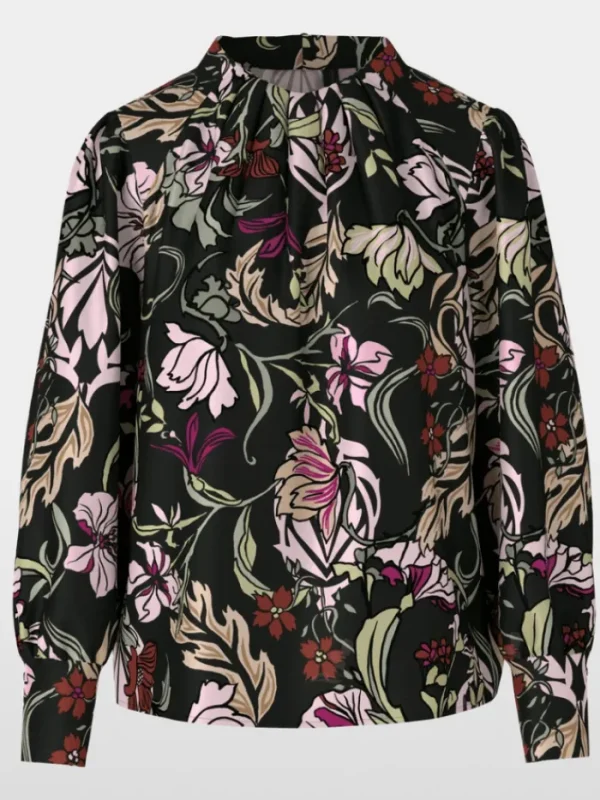 Marc Cain Collections Tops | Gifts Under £250^Floral Blouse With Silk XC 51.19 W44 COL 900