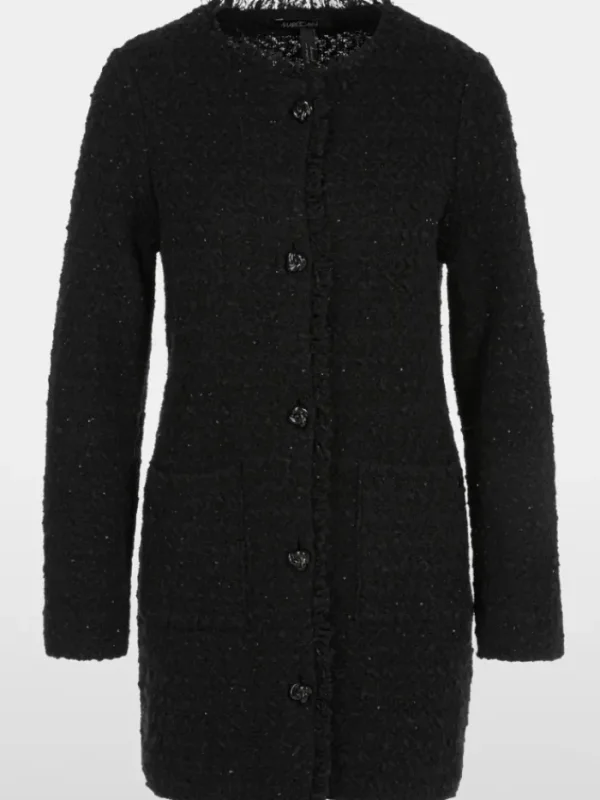 Marc Cain Collections Coats And Jackets | Luxury Gifts^Long Cardigan In Black XC 39.09 M24 Col 900