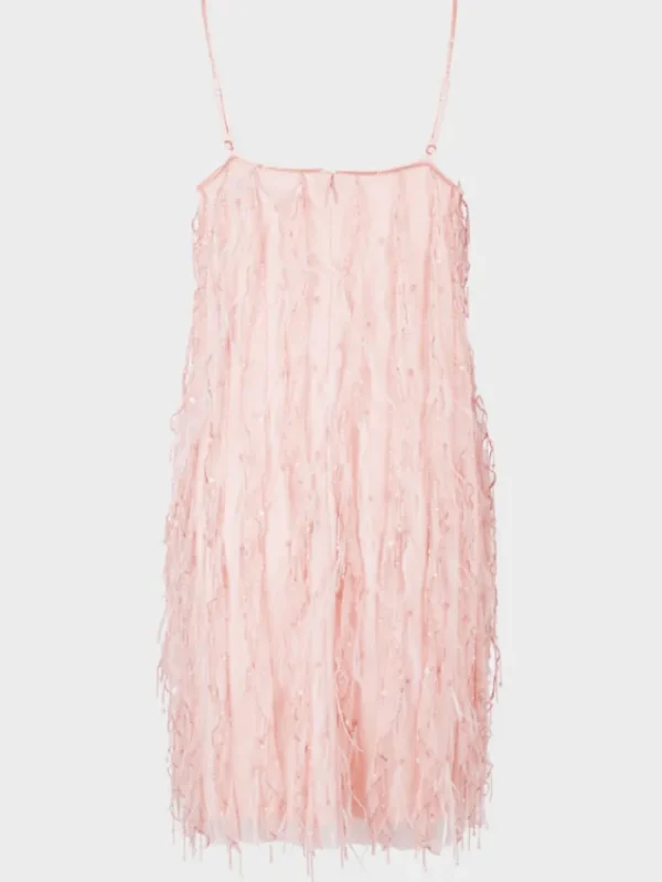 Marc Cain Collections Dresses | Party Wear^Mini Dress With Feather Appliqué WC 21.64 W87 Co