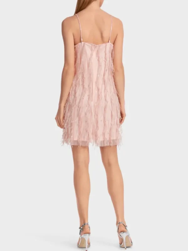Marc Cain Collections Dresses | Party Wear^Mini Dress With Feather Appliqué WC 21.64 W87 Co