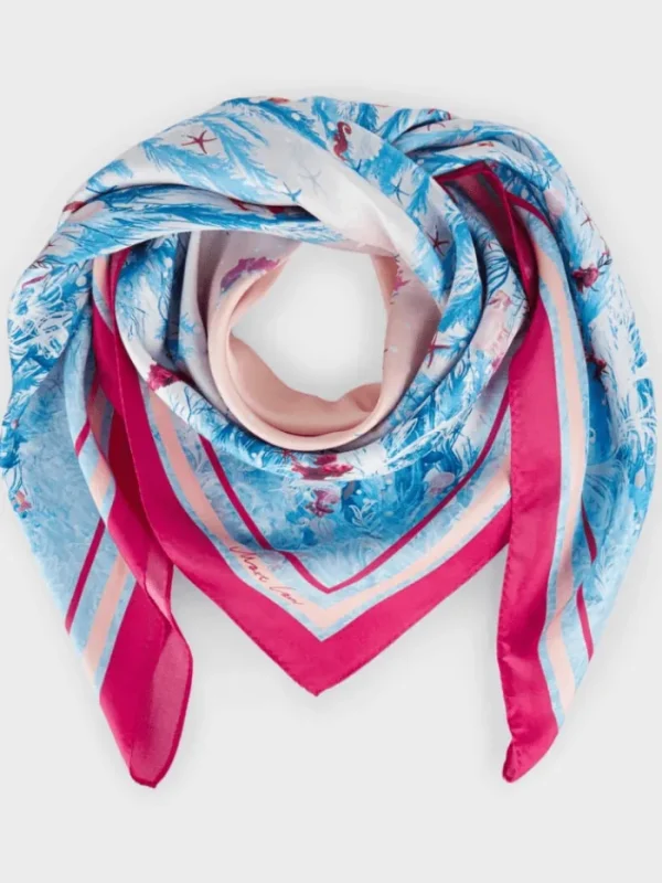 Marc Cain Collections Scarves & Gloves | Gifts Under £100^Scarf In Deep Fuchsia WC B1.04 Z52 COL 267