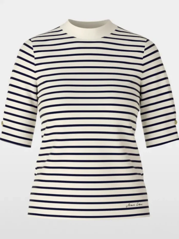 Marc Cain Collections Sweatshirts And T-Shirts | Tops^Striped T Shirt XC 48.24 J16 COL 112