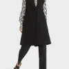 Marc Cain Collections Gifts Under £100^T Black Long Wool Gilet TC 37.08 J30 COL 900