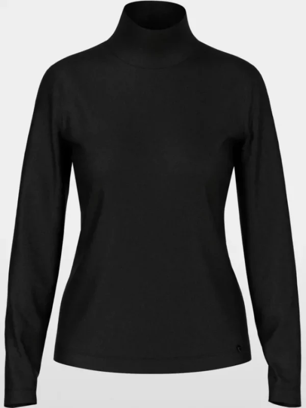 Marc Cain Collections Tops | Gifts Under £100^Turtleneck Top In Black XC 48.28 J34 COL 900