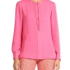 Marc Cain Collections Sweatshirts And T-Shirts | Tops^Vibrant Pink Blouse UC 51.17 W39 COL 251