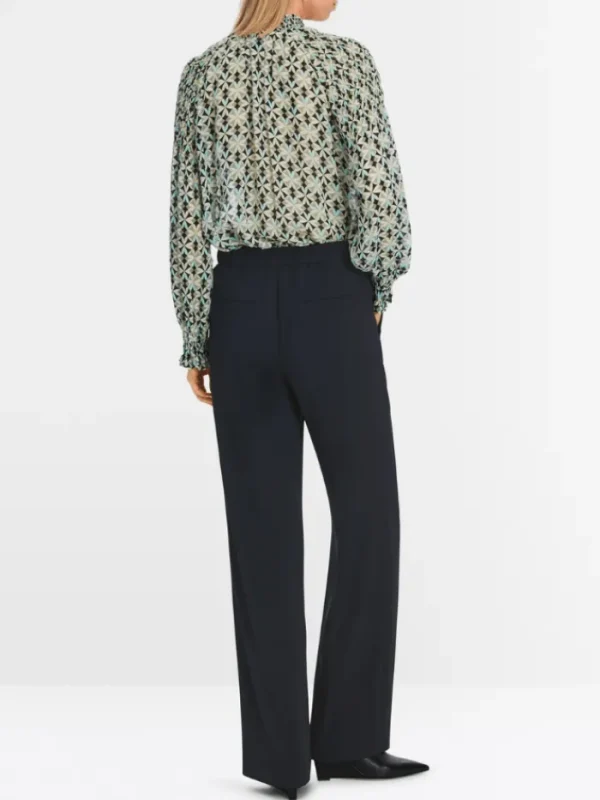 Marc Cain Collections Trousers | Gifts Under £250^Washington Wide Navy Trousers XC 81.19 W56 Col 395