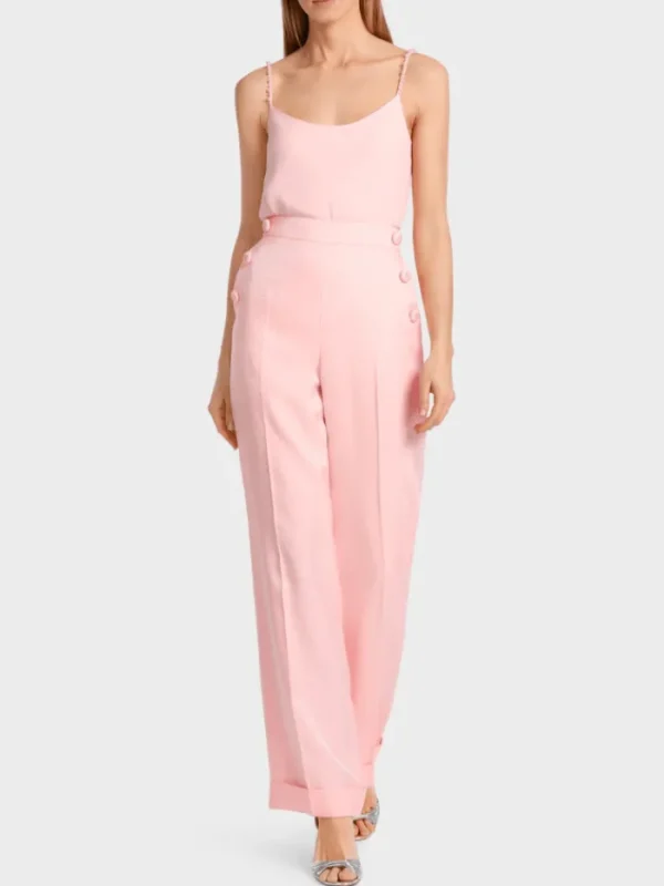 Marc Cain Collections Trousers | Gifts Under £100^WHEATON Wide Straight Leg Trousers In Soft Seash