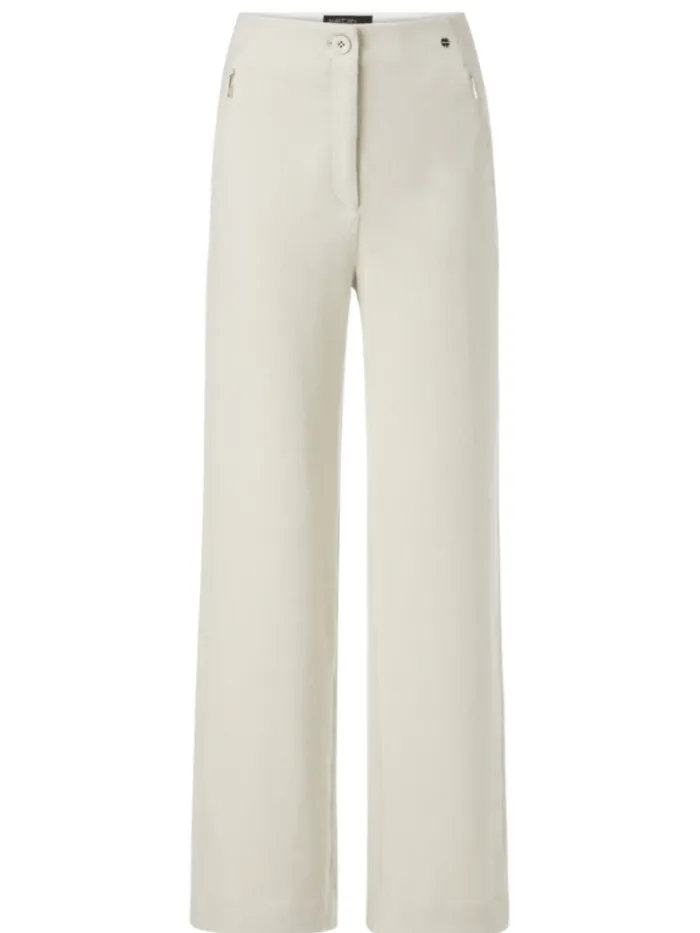 marc_cain_collections_wid_0.webp Marc Cain Collections Gifts Under £250^Wide Fit Trousers In Light Beige XC 81.49 J31 Co